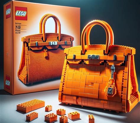 hermes lego bag